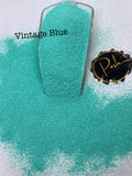 VINTAGE BLUE - Pearlescent blue green Ultra Fine Glitter - Polyester Glitter - Solvent Resistant