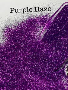 PURPLE HAZE - Purple Ultra Fine Loose Glitter - Polyester Glitter - Solvent Resistant