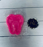 Tooth Shape Silicone Mold, 1.5" Tooth Shape Badge Reel Shiny Silicone Mold, NO Hole Silicone Mold, Badge Buddy