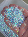 COTTON CANDY - Chunk Mix - Polyester Glitter - Solvent Resistant