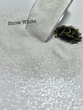 SNOW WHITE FINE - Fine White Silver Glitter -  Polyester Glitter - Glitter Tumblers-Resin Art-Glitter for Resin