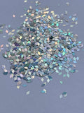 GLITZY 2mm DIAMONDS Silver Holographic glitter, 2mm Diamond Glitter, Holographic Glitter, Polyester Glitter, Resin Art, Glitter Tumblers