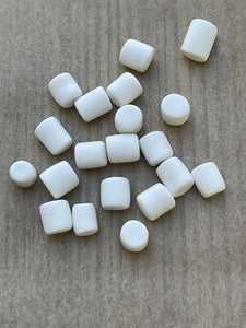 MINI MARSHMALLOWS - 20pc - Polymer Clay Marshmallows, Faux Marshmallows, Tiered Tray Decor, Fake Food