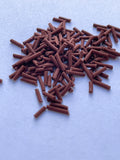 CHOCOLATE SPRINKLES, Polymer Clay Sprinkles, Faux Sprinkles, Fake Sprinkles, Cabochons, Decoden