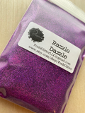 RAZZLE DAZZLE HOLOGRAPHIC - Purple Holographic Glitter - Purple Glitter - Ultra Fine Loose Glitter - Polyester Glitter - Solvent Resistant
