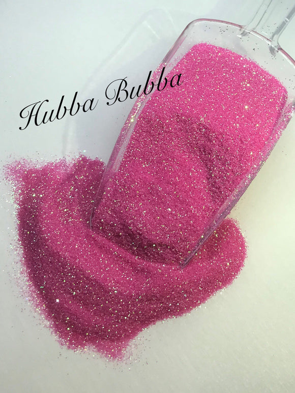 HUBBA BUBBA - Pink Iridescent Ultra Fine Loose Glitter - Polyester Glitter - Solvent Resistant