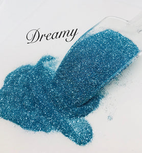 DREAMY - Blue Ultra Fine Loose Glitter - Polyester Glitter - Solvent Resistant