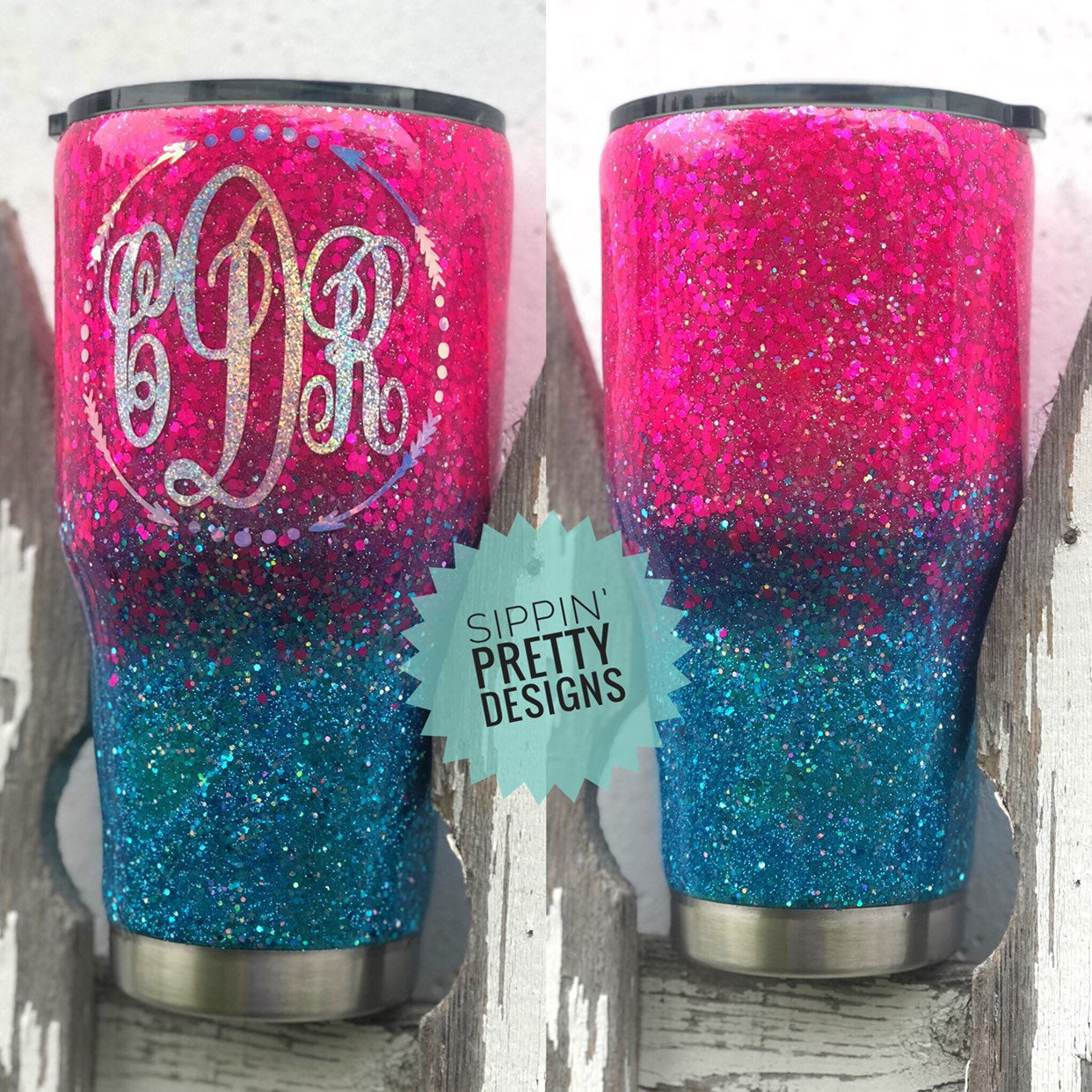 Hot Pink Iridescent - Em & Kat Glitter Factory