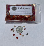 FALL LEAVES - Multi Colored-Fall Leaf Glitter - Maple Leaf Glitter - Solvent Resistant