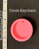 CIRCLE Keychain MOLD - SILICONE - Molds - Shiny Mold - Small