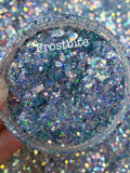 FROSTBITE -Blue Holographic/Iridescent Glitter Mix - Polyester Glitter - Solvent Resistant