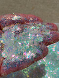 SHATTERED OPAL - Irregular Cut Opal Glitter - Solvent Resistant-Polyester Glitter