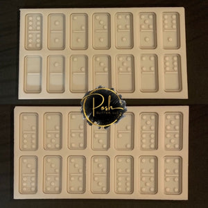 SILICONE DOMINOES MOLD Set - Resin Dominoes Set -Silicone Molds