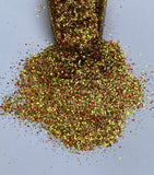 NOELLE - Custom Blend Chunky Glitter Mix - Red-Green-Gold Glitter-Solvent Resistant - Holographic Glitter