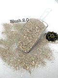 BLUSH 2.0 - Custom Blend Chunky Glitter Mix - Polyester Glitter - Solvent Resistant