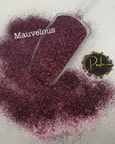 MAUVELOUS - Maroon Glitter - Ultra Fine Loose Glitter - Polyester Glitter - Solvent Resistant