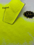 SIGNAL YELLOW - Ultra Fine Pearlescent Loose Glitter - Polyester Glitter - Solvent Resistant - Fluorescent Glitter