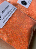 DREAMSICLE- Orange Glitter •Ultra Fine Orange Glitter - Polyester Glitter - Solvent Resistant -