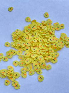 YELLOW CHICKS - Polymer Clay Chicks - Fake Sprinkles - Sprinkles for Crafts - Easter Sprinkles - Baby Chicks