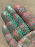 SEAFOAM - Custom Blend - Chunky Mix - Polyester Glitter - Solvent Resistant