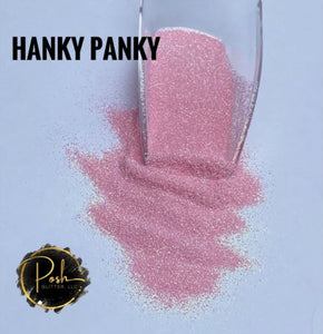 HANKY PANKY - Light Pink Ultra Fine Glitter - Color Shift -  Pale Pink Glitter - Polyester Glitter - Solvent Resistant