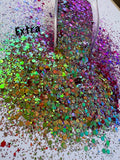 EXTRA - Pink, Red, Purple, Green, Teal Color Shift Chunky Glitter, Polyester Glitter, Holographic Shift Glitter, Glitter Storyboard Tumblers
