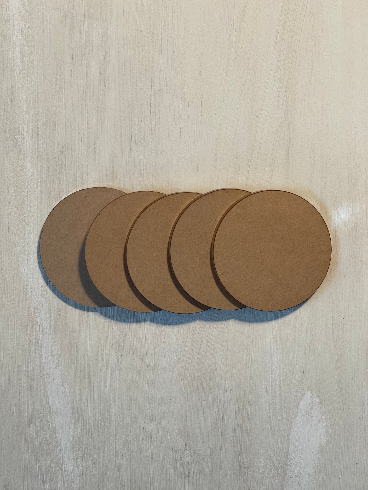 Acrylic Blank - Badge Reel - Circle