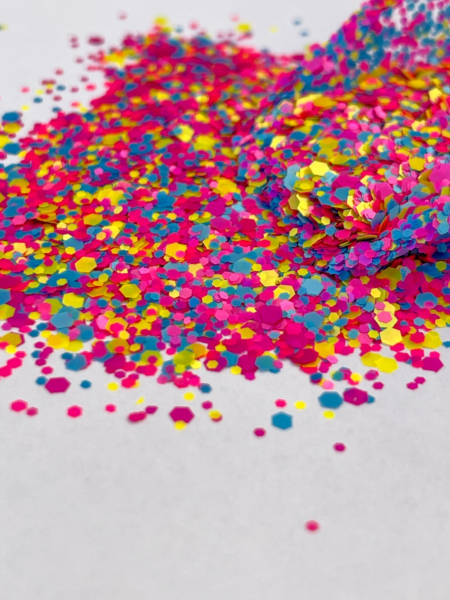 BIRTHDAY PARTY CONFETTI Glitter - Pink Yellow Teal Custom Blend Glitte –  Posh Glitter, LLC