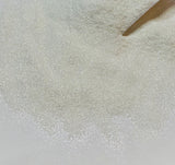 PURE WHITE - White Glitter - Ultra Fine Pearlescent Glitter - Polyester Glitter - Solvent Resistant