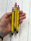 Pencil Themed Glitter Pack - Pencil Glitter Bundle - Ultra Fine Loose Glitter - Polyester Glitter - Solvent Resistant