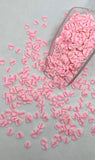 PINK HEART Love SPRINKLES - Polymer Clay Hearts - Fake Sprinkles - Sprinkles for Crafts - Valentine Sprinkles