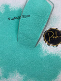 VINTAGE BLUE - Pearlescent blue green Ultra Fine Glitter - Polyester Glitter - Solvent Resistant