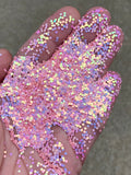 HANKY PANKY 1.5MM- Color Shift - Pink to Lavender 1.5MM Hex Cut - Polyester Glitter - Solvent Resistant