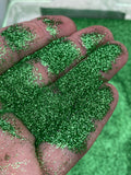 SAGE - Sage Green Ultra Fine Loose Glitter - Polyester Glitter - Solvent Resistant
