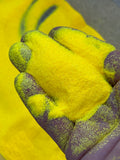 MELLOW YELLOW - Yellow Pearlescent Ultra Fine Loose Glitter - Polyester Glitter - Solvent Resistant - Fluorescent Glitter